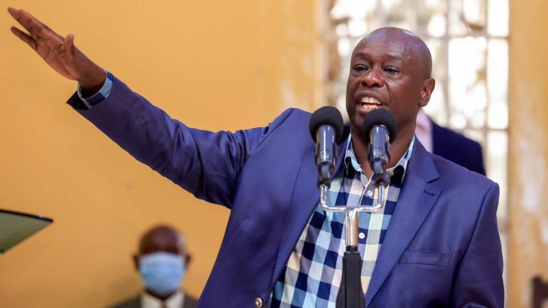 File image of former Deputy President Rigathi Gachagua