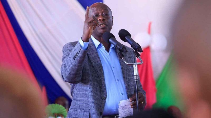 File image of former DP Rigathi Gachagua.