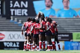 Kenya Lionesses at a past game.