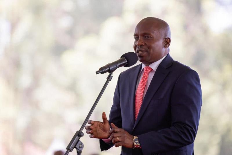 File image of Deputy President Kithure Kindiki