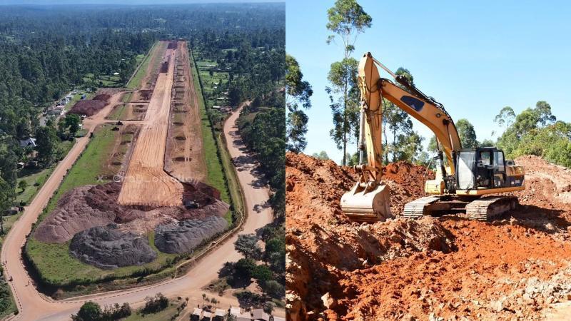 File image of rehabilitation works at Kakamega Airstrip