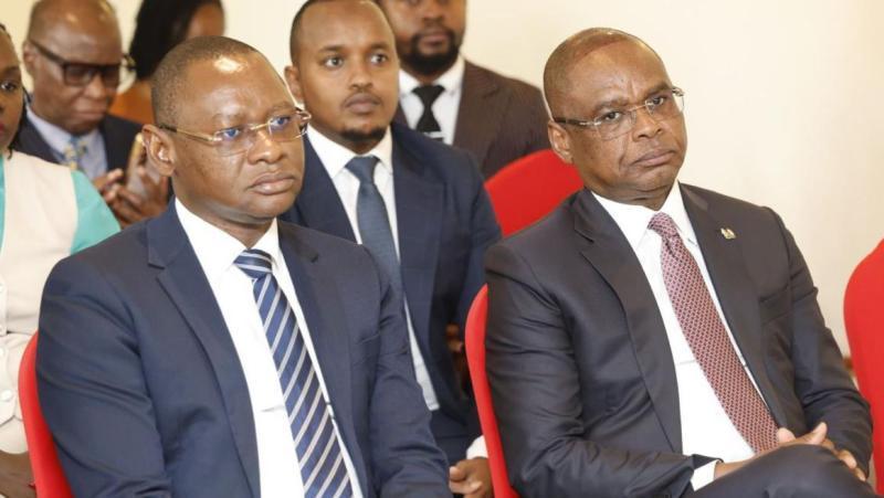 File image of Senate Speaker Amason Kingi and his brother Michael
