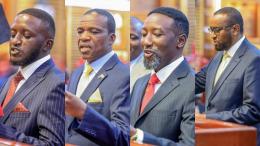 File image of Boyd Were (Kasipul), David Ndakwa (Malava), Leo Wa Muthende (Mbeere North) and Ahmed Maalim Hassan (Banissa)