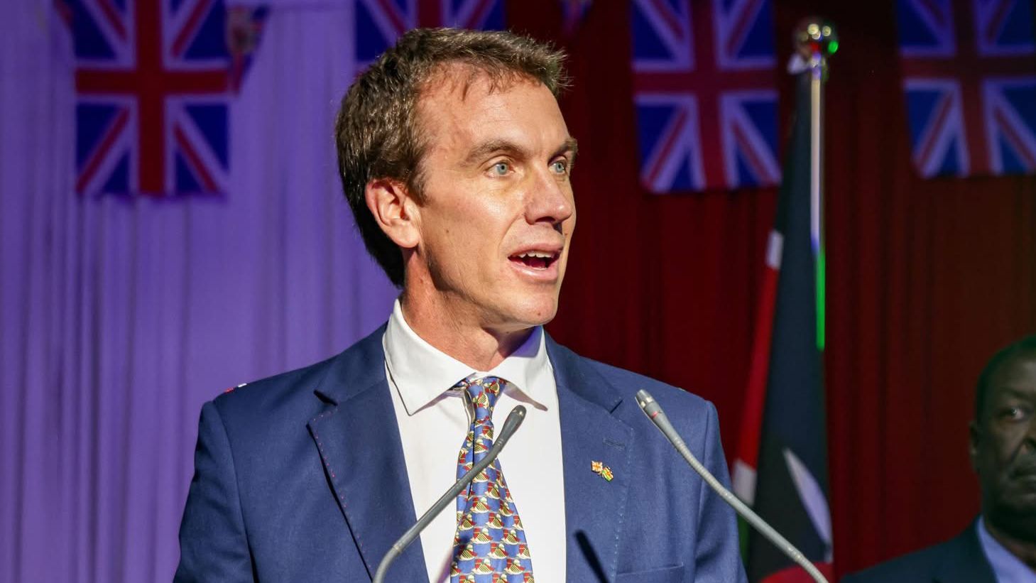 File image of British High Commission Chargé d’Affaires Ed Barnett