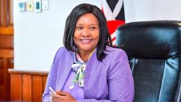 File image of Tourism Cabinet Secretary Rebecca Miano