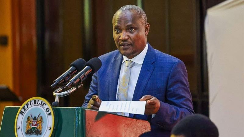 File image of Treasury Cabinet Secretary John Mbadi