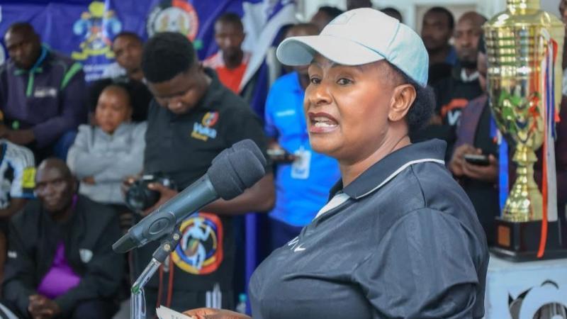 File image of Machakos Governor Wavinya Ndeti