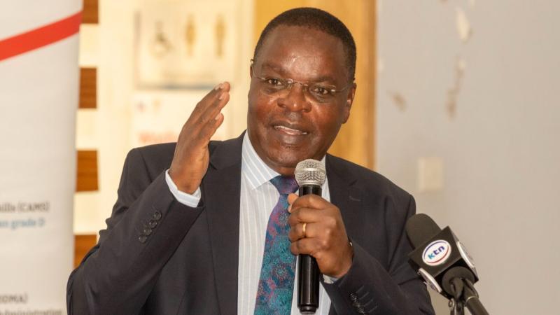 File image of EACC Chairperson Bishop David Oginde