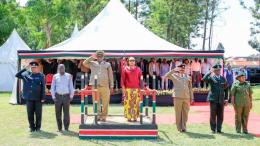 File image of Kirinyaga Governor Anne Waiguru during Jamhuri Day celebrations