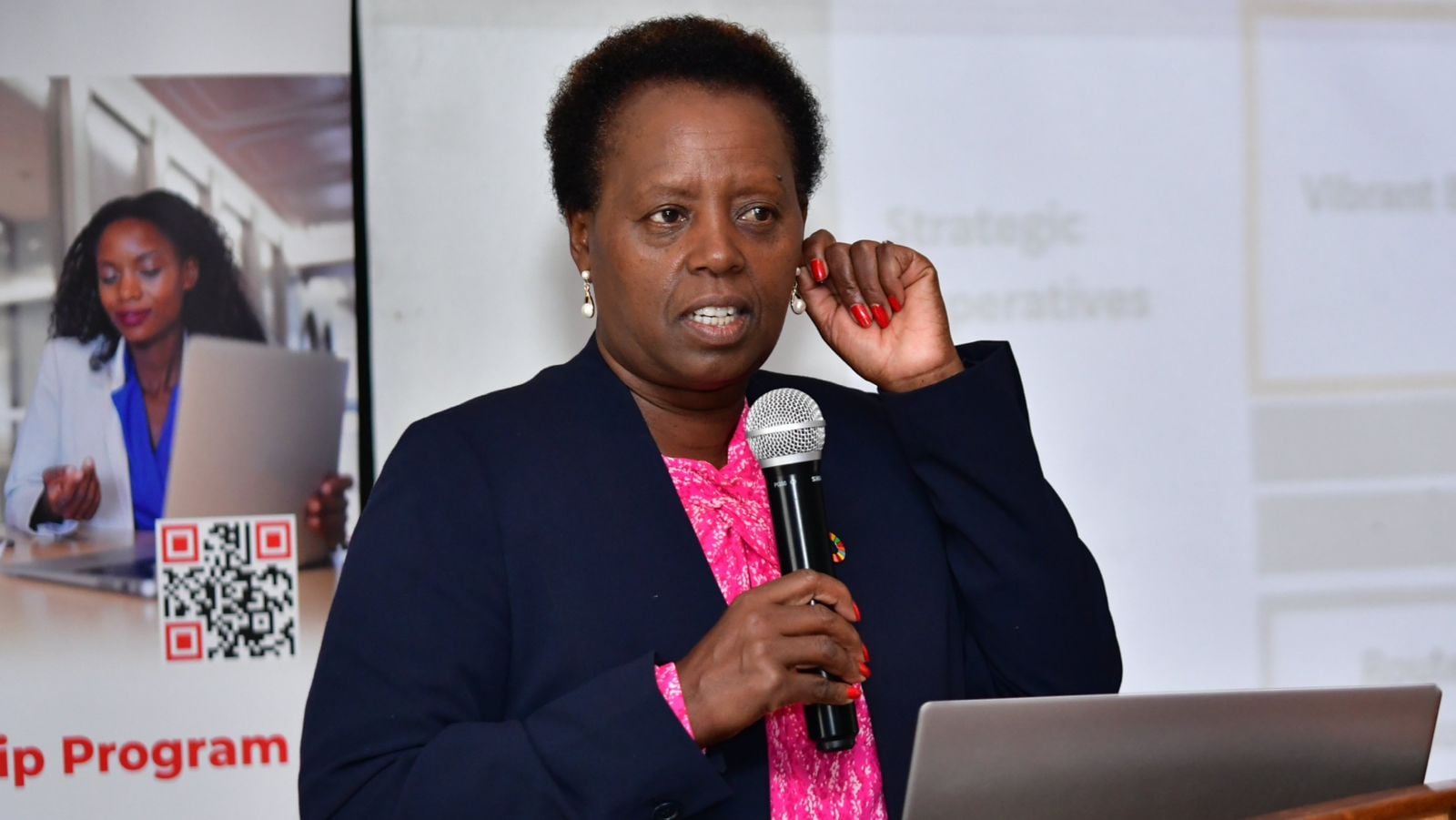 File image of EABL CEO Jane Karuku