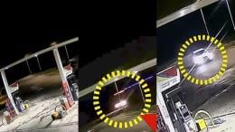 Screengrabs of the CCTV footage