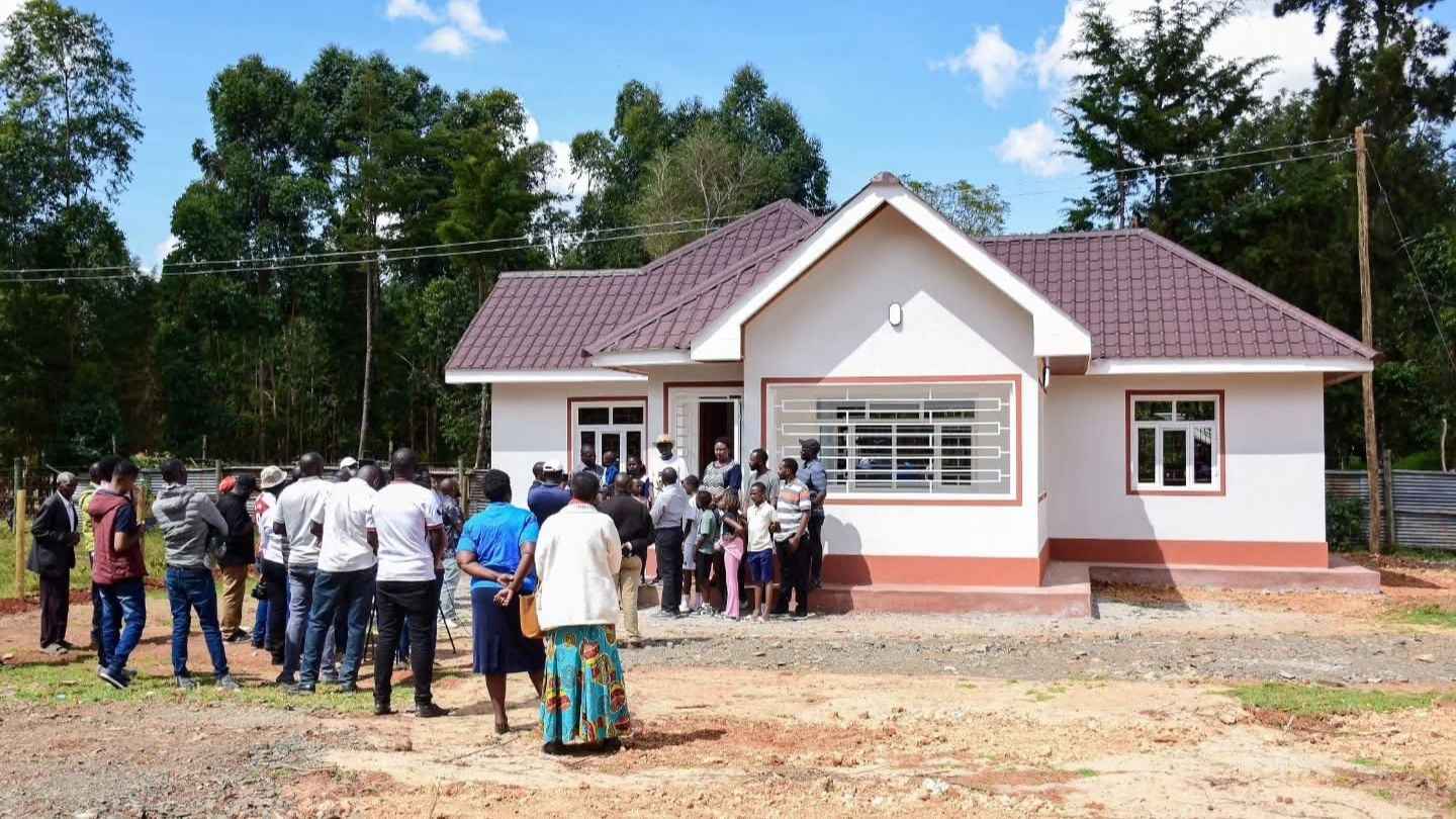 File image of the handover ceremony