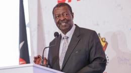 File image of Prime Cabinet Secretary Musalia Mudavadi