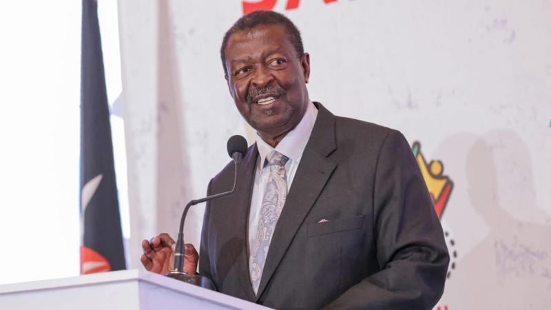 File image of Prime Cabinet Secretary Musalia Mudavadi