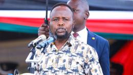 File image of Trans Nzoia Governor George Natembeya