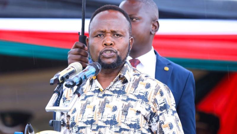 File image of Trans Nzoia Governor George Natembeya
