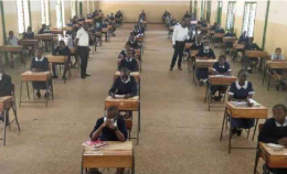 File image of KJSEA exams in progress.