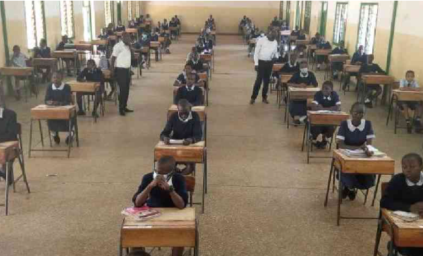 File image of KJSEA exams in progress.