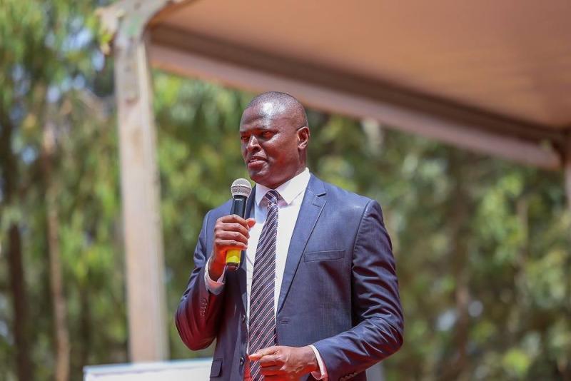 File image of Kiharu MP Ndindi Nyoro.