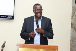 File image of David Maraga.