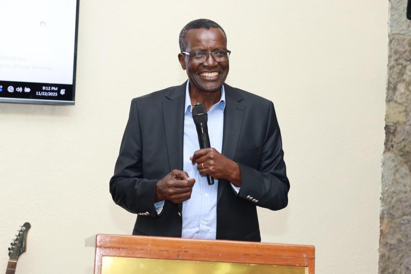 File image of David Maraga.