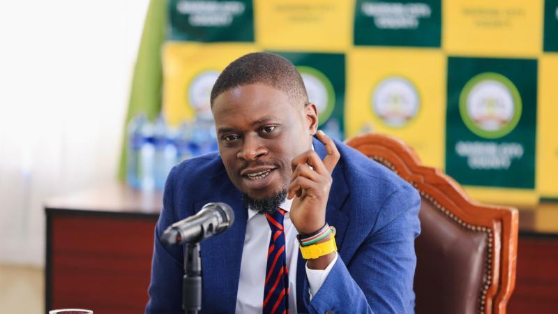 File image of Nairobi Governor Johnson Sakaja.