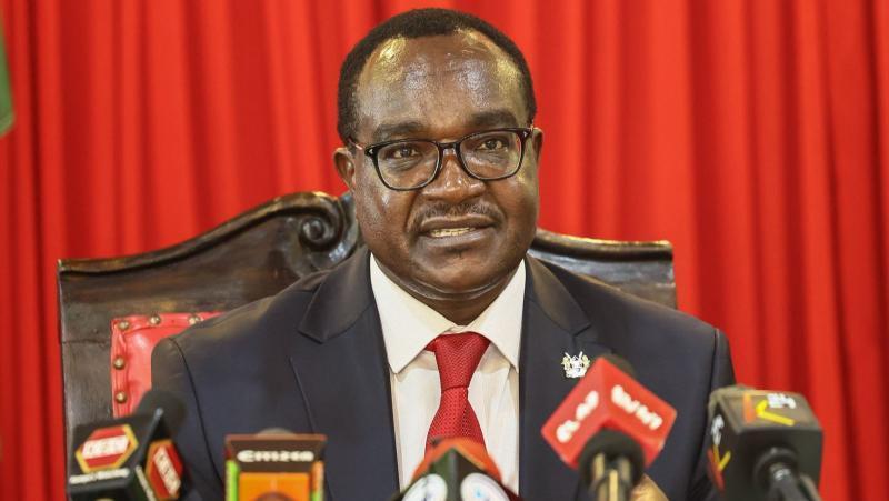 File image of Education Cabinet Secretary Julius Ogamba Migos