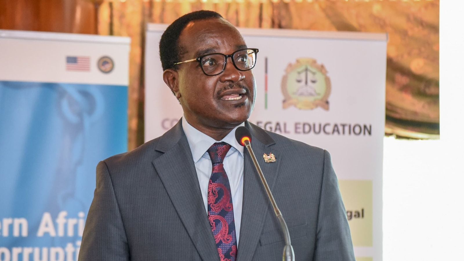 File image of Education Cabinet Secretary Julius Ogamba Migos