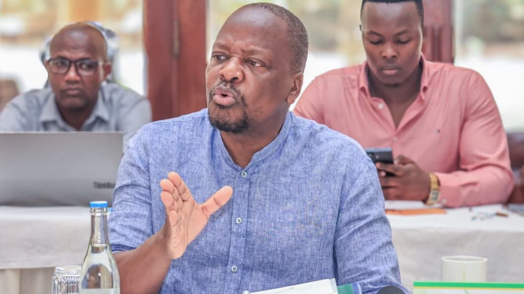 File image of Agriculture Cabinet Secretary Mutahi Kagwe