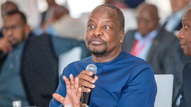 File image of Agriculture Cabinet Secretary Mutahi Kagwe
