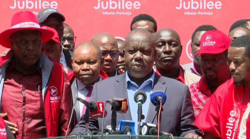 File image of Jubilee Deputy Party Leader Fred Matiang'i