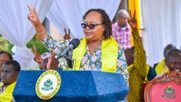 File image of Kirinyaga Governor Anne Waiguru