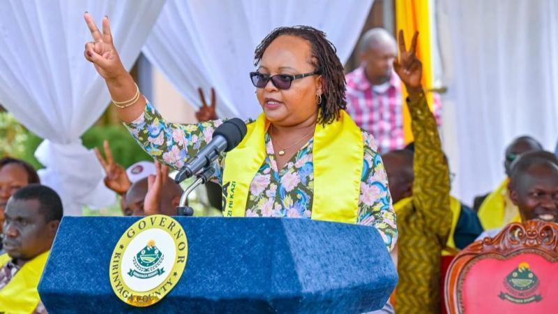 File image of Kirinyaga Governor Anne Waiguru