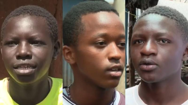 File image of Ruth Akiru, Moses Njiru and Nicholas Otieno
