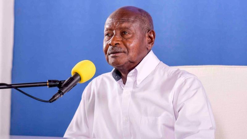 File image of Ugandan President Yoweri Museveni
