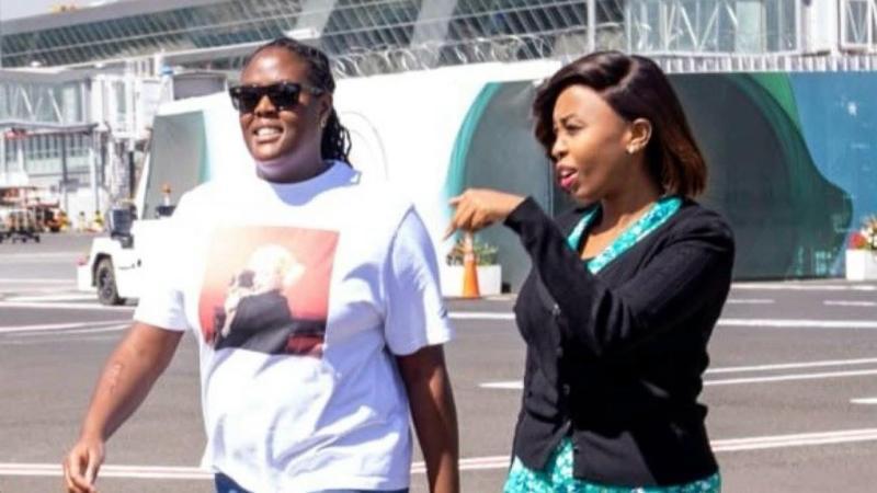 File image of Winnie Odinga and Pauline Njoroge