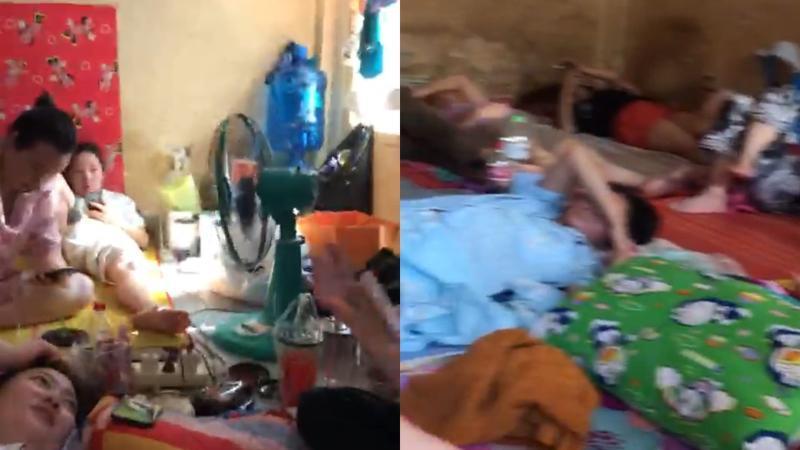 File image of a room where Nancy Akinyi and her colleagues live