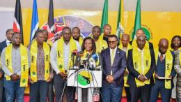 File image of the UDA Party leadership