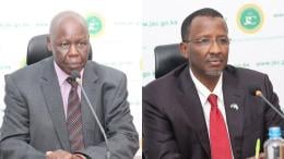 File image of lawyer Katwa Kigen and IPOA Chairperson Ahmed Issack Hassan