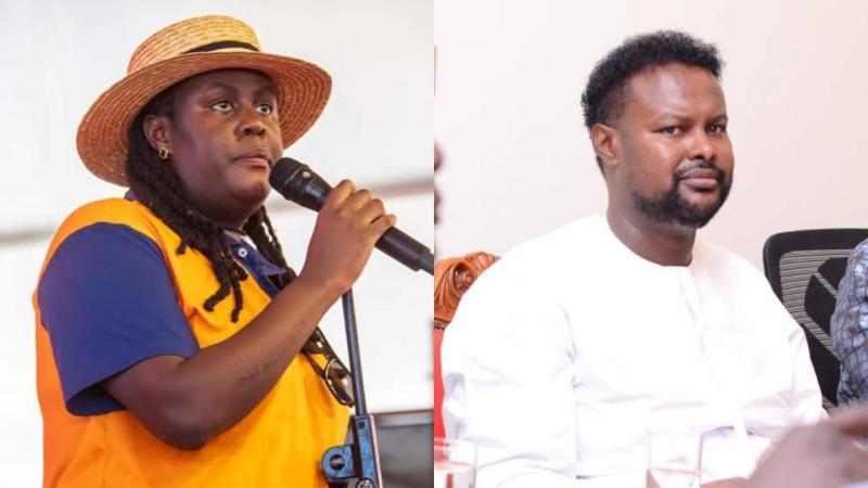 File image of Winnie Odinga and Oketch Salah