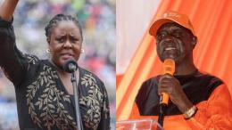 File image of Winnie Odinga and Oburu Oginga