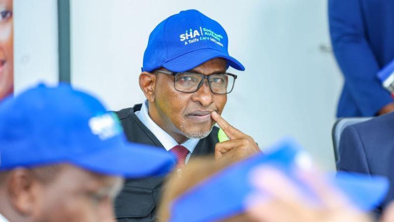 File image of Health Cabinet Secretary Aden Duale