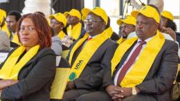 File image of Isaac Ruto (far right) during the UDA NGC meeting