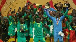 File image of the Senegalese team