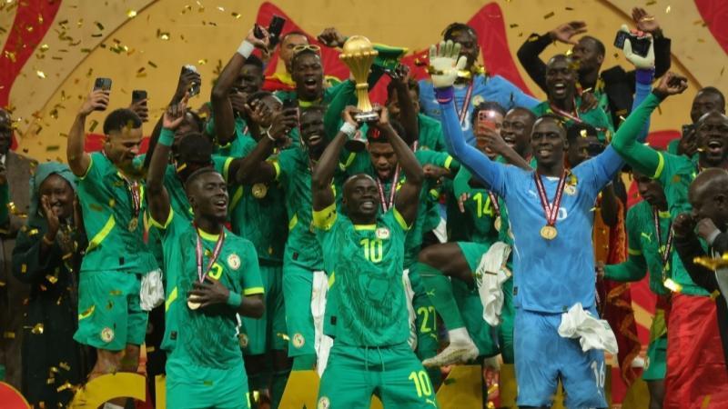 File image of the Senegalese team