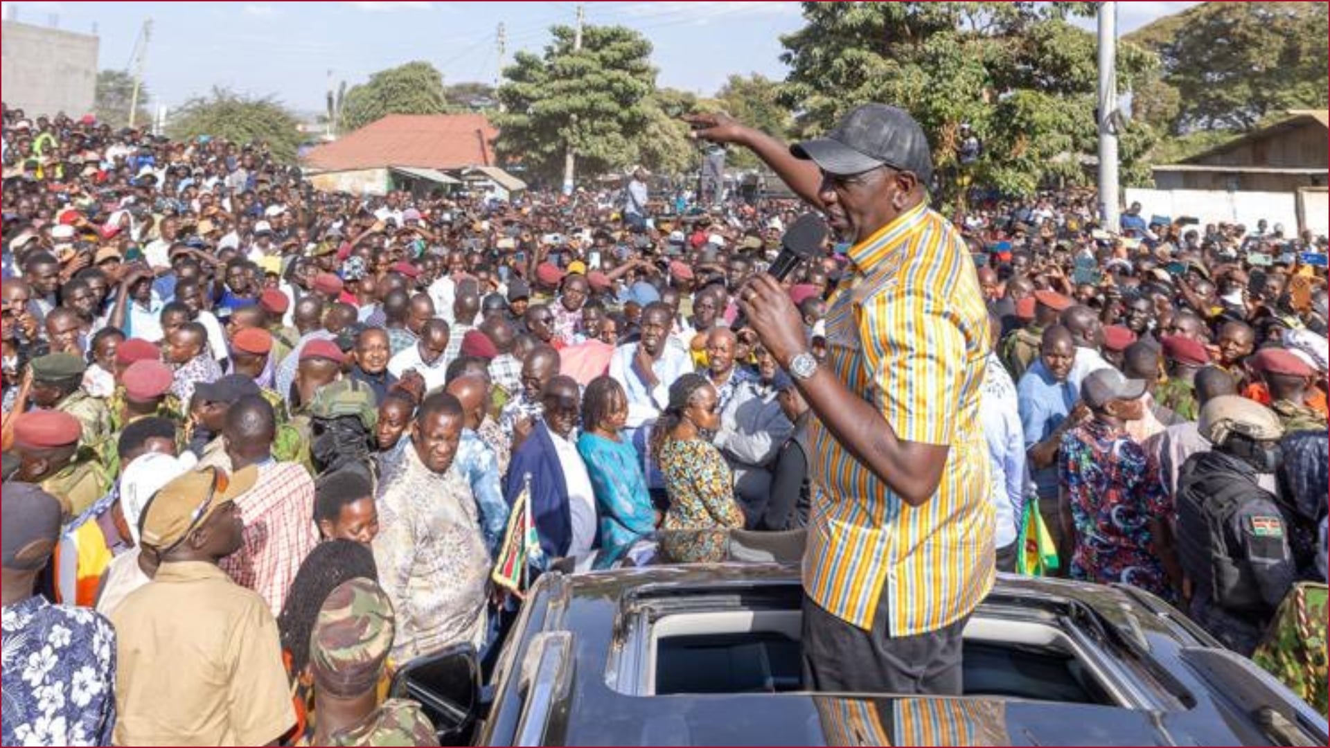 Details of President Ruto's 3-Day Tour of Nyeri
