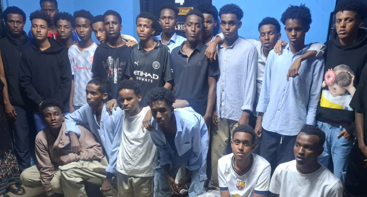 File image of arrested Content Creators.