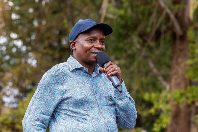 File image of Deputy President Kithure Kindiki.