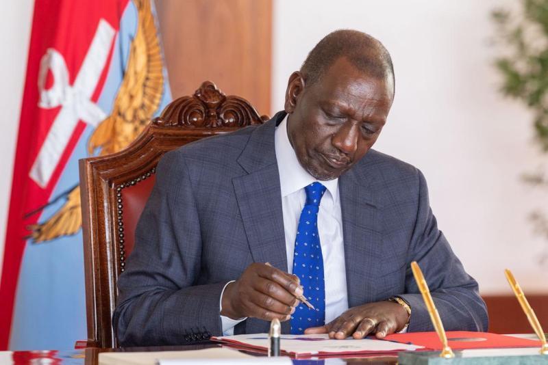 File image of President William Ruto.
