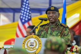 File image of Inspector General of Police Douglas Kanja.